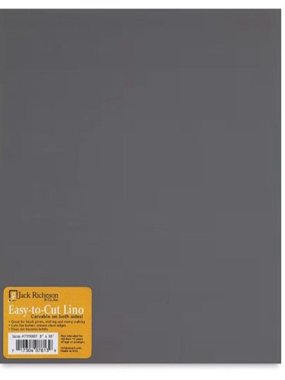 🔥5 FOR $25🔥 Jack Richeson Unmounted Easy-to-Cut Linoleum 8 in. x 10 in.
